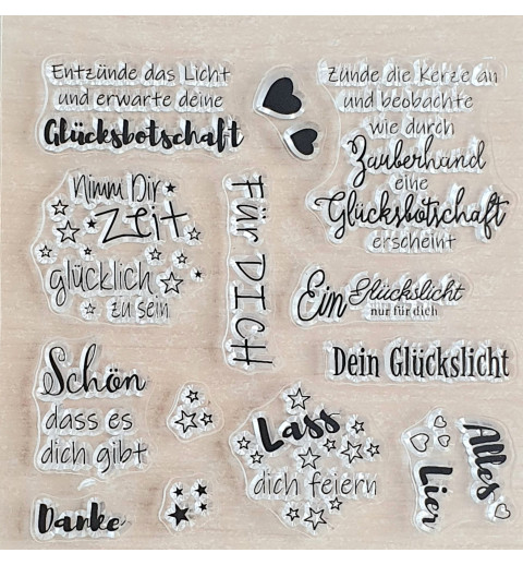 Clear Stamps Sprüche