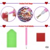 3D Diamant Pixel Bild Sarah Kay