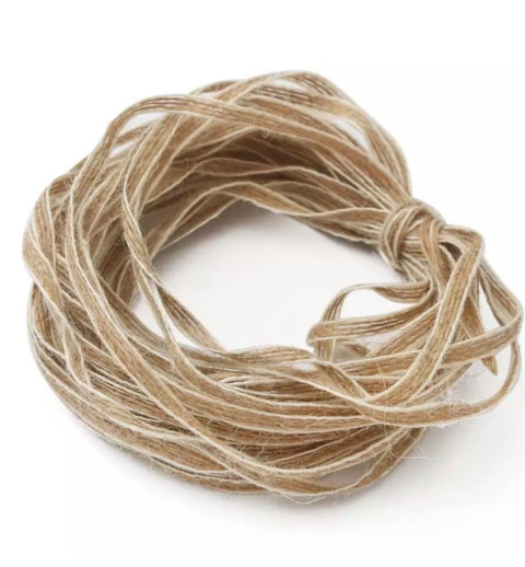 Juteband natur