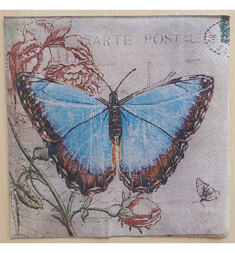 Serviette Schmetterling