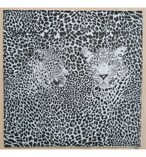 Serviette Leopard