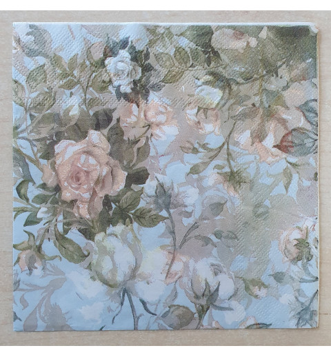 Serviette Blumen