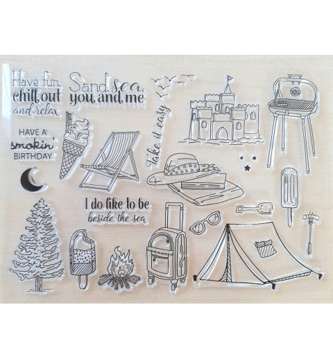 Clear Stamps Ferien/Urlaub