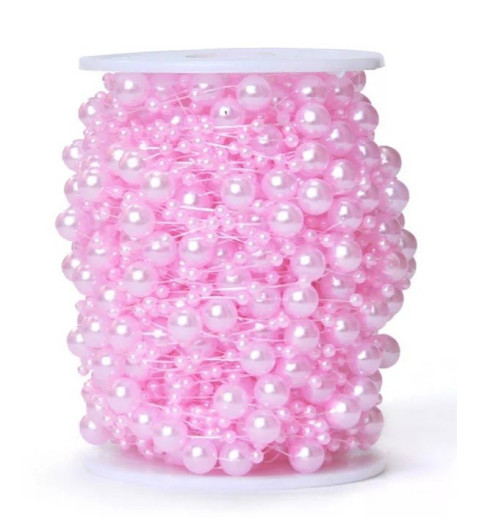 Perlen Band rosa