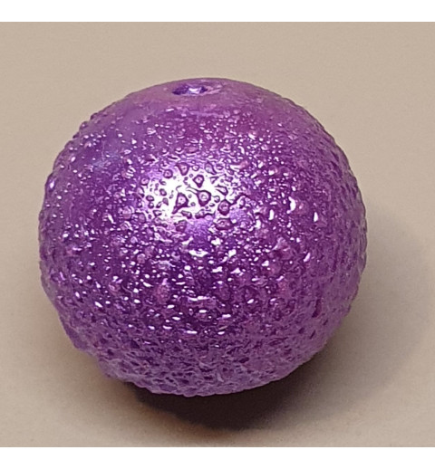 Crackel Perlen magenta