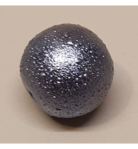 Crackel Perlen grau