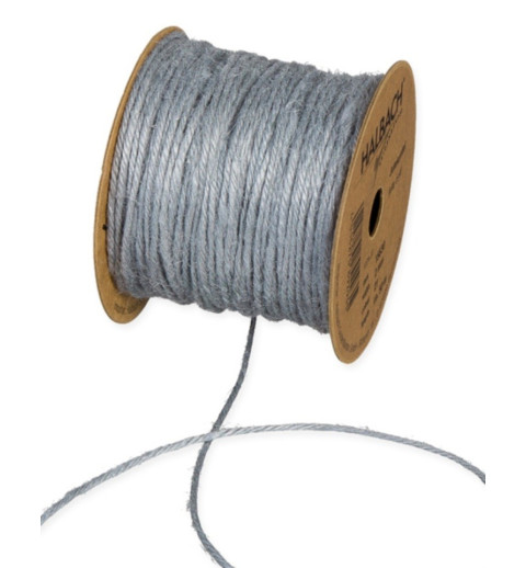 Jute Kordel grau