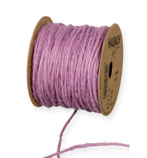 Jute Kordel flieder