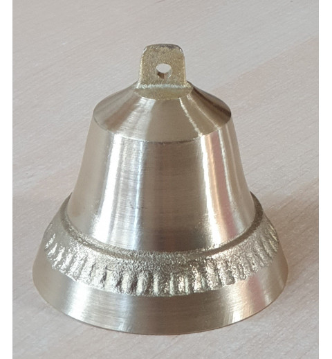 Metall Glocke goldig