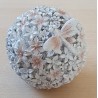 Blüten Kugel aus Polyresin