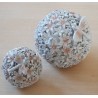 Blüten Kugel aus Polyresin