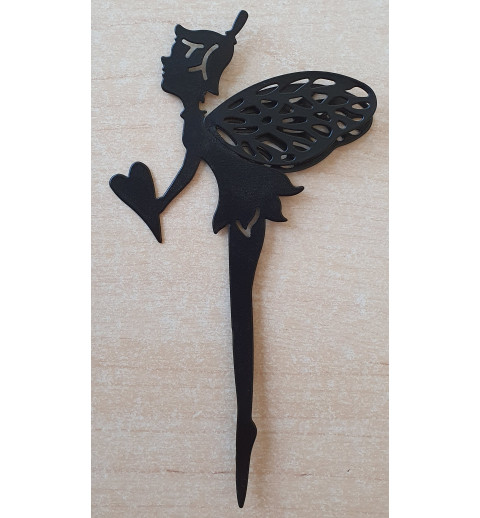 Metall Elfe schwarz
