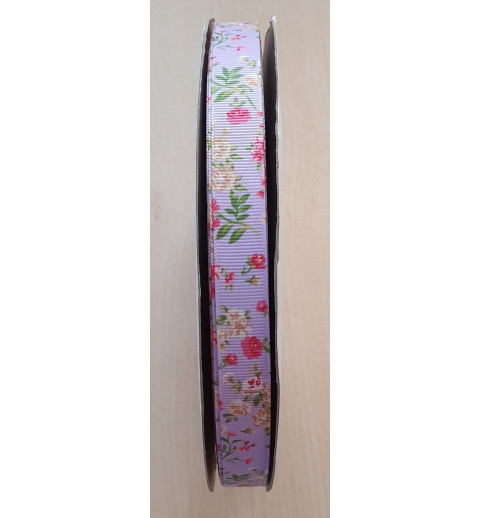 Ripsband Blumen flieder