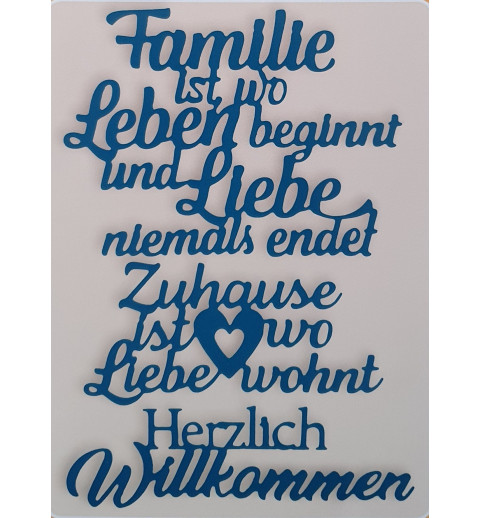 Metall Stanzform Familie.....