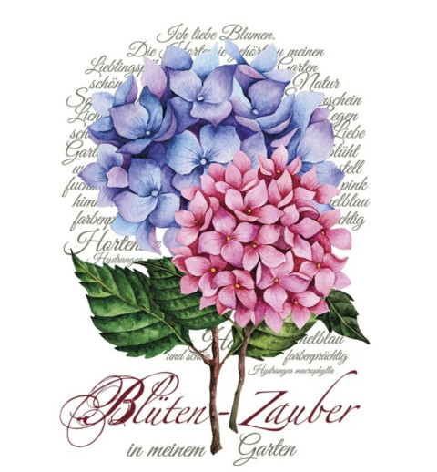 Bügel Bild Blumen