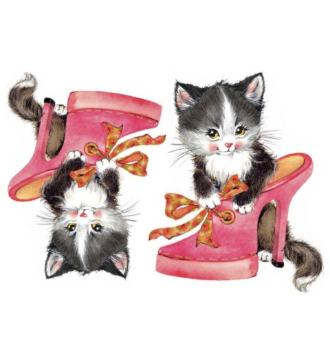 Bügel Bild Katzen