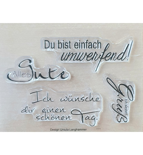 Clear Stamps Umwerfend......