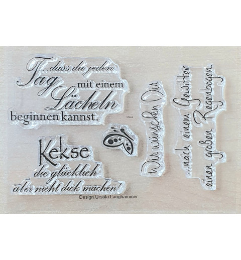 Clear Stamps Lächeln.....