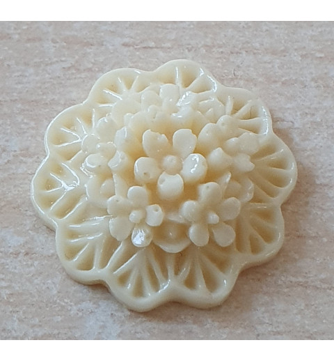 Harz Blume creme