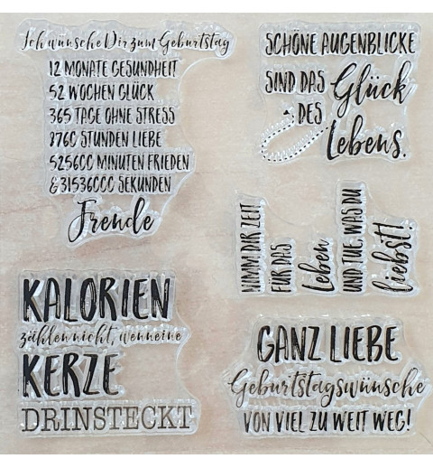Clear Stamps Kalorien.....