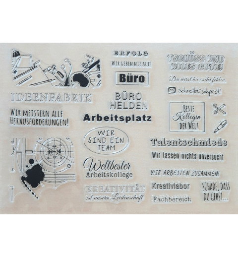 Clear Stamps Büro....