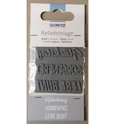 Relief Einlage Glückstag