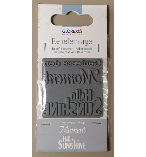 Relief Einlage Moment