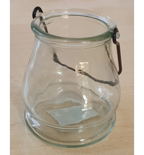 Glas zum Aufhängen