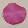 Kunststoff Perlen flach pink