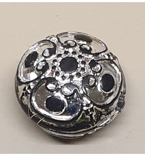 Kunststoff Perlen schwarz
