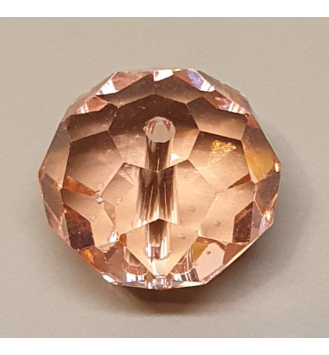 Glasschliffperle rosa