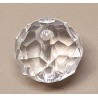 Glasschliffperle transparent