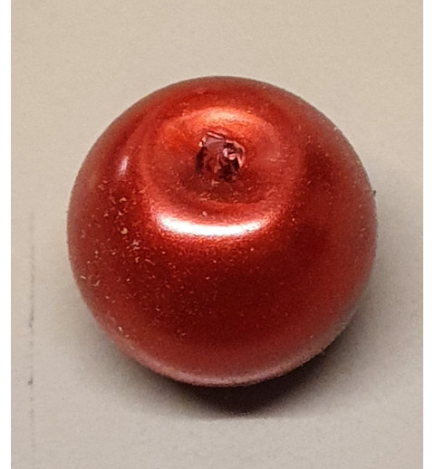Wachsperle rot