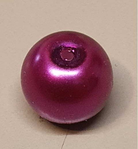 Wachsperle magenta