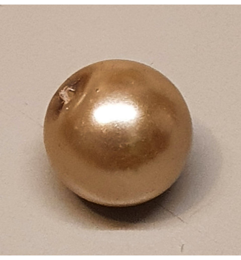 Wachsperle hellbraun