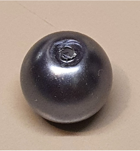 Wachsperle grau
