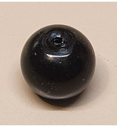 Wachsperle schwarz