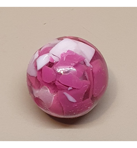 Kunststoff Perle magenta