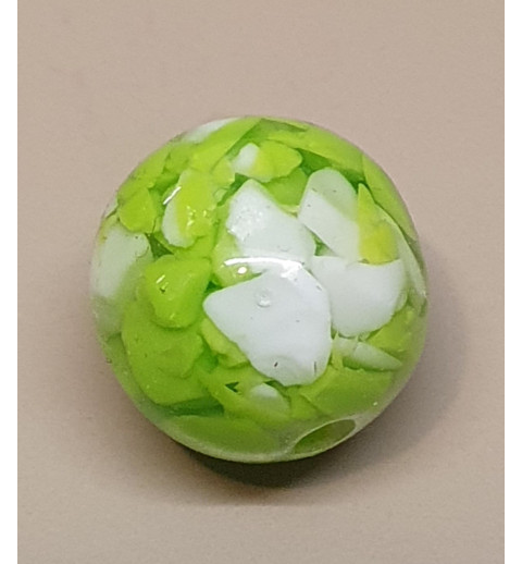 Kunststoff Perle grün