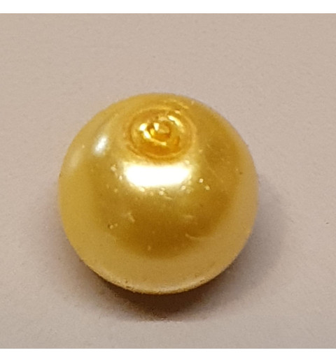 Wachsperle gelb