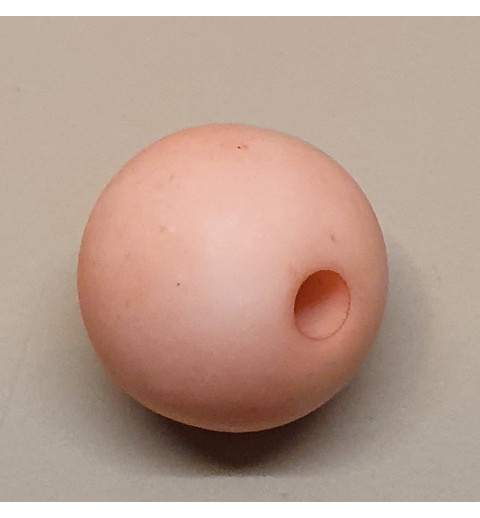 Kunststoff Perle matt hellrosa