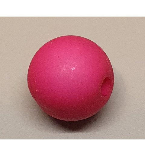 Kunststoff Perle matt pink