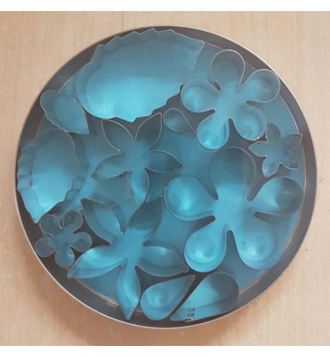 Ausstechform Blumen/Blätter