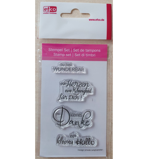Clear Stamps Wunderbar....