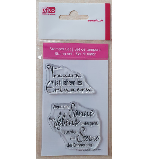 Clear Stamps Trauer