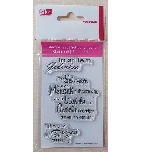 Clear Stamps Trauer