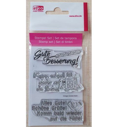 Clear Stamps Gute Besserung.....