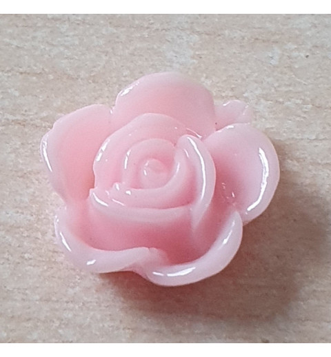 Kunststoff Rose rosa