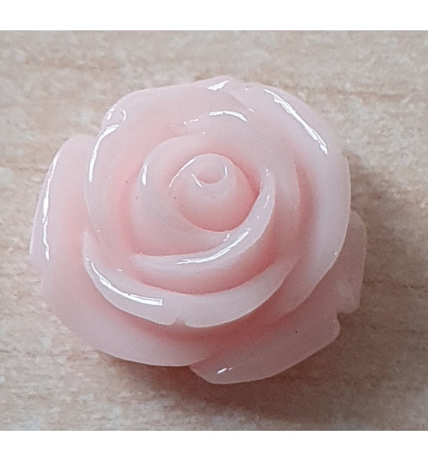 Kunststoff Rose rosa