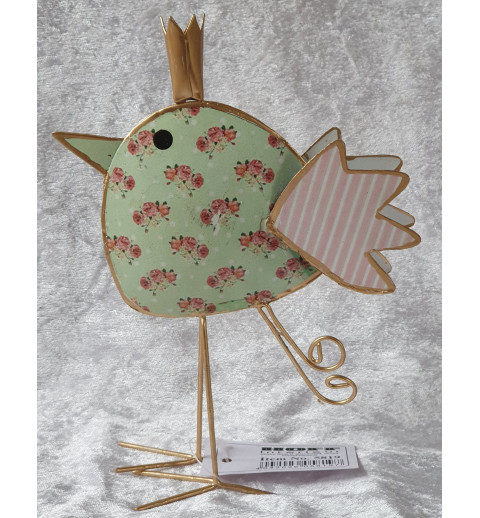 Metall Vogel mint